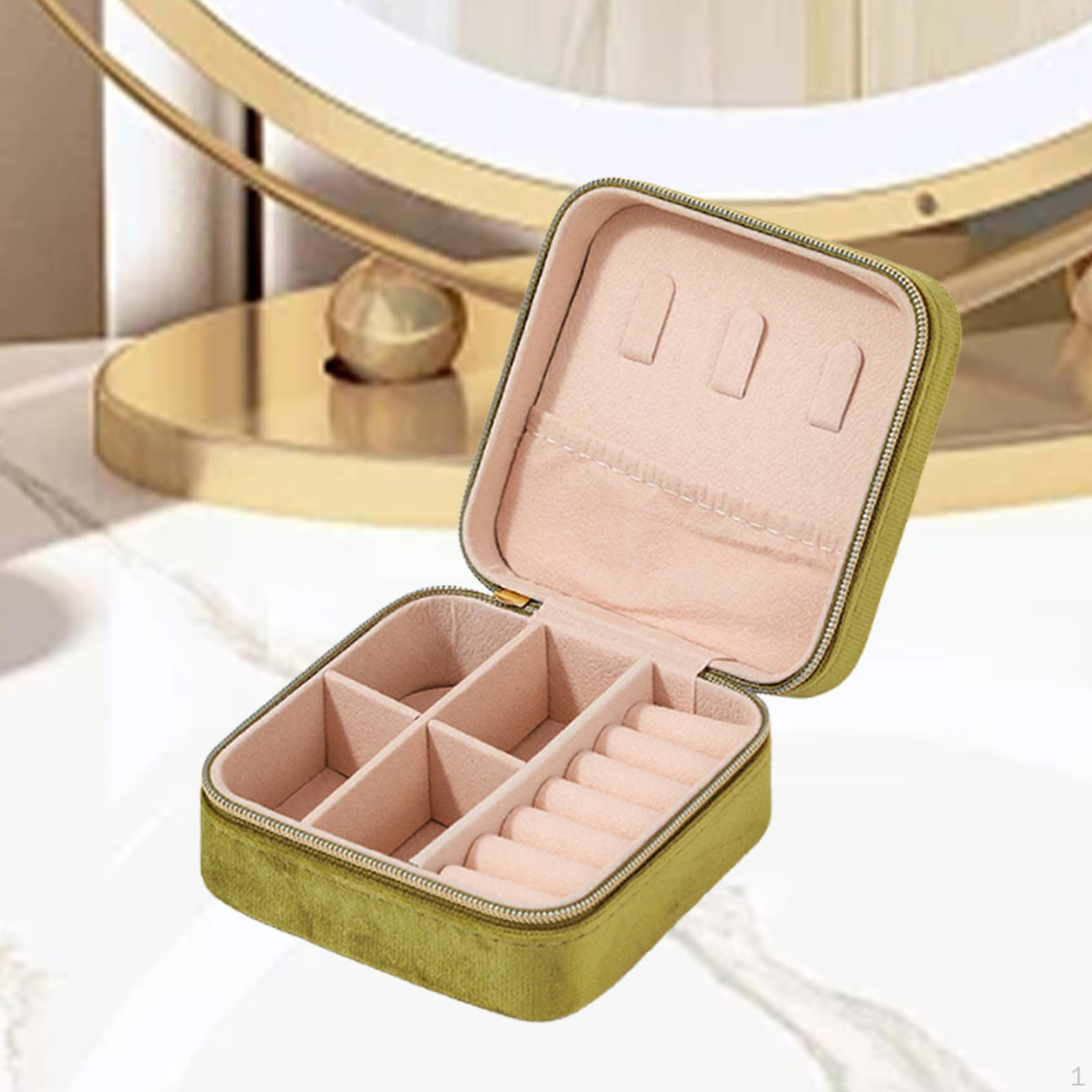 

Органайзер для ювелирных изделий, дисплей, многофункциональный держатель, чехол для хранения браслета зелёный