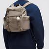 Lululemon Wunderlust 14L Versatile Lightweight Nylon Backpack Unisex Backpacks Warm-Brown-Gray LU9COIS-070108