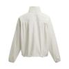 Under Armour Urban Adventure Series Solid Color Stand Collar Zip Outdoor Work Jacket Women Jacket Peak-White 1389309-110