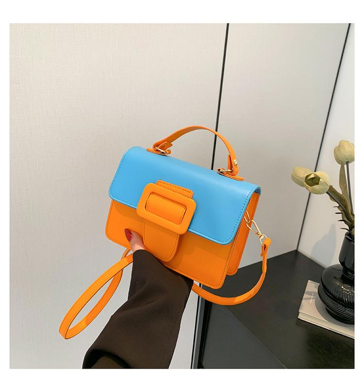 2024 Spring New Pure Color Casual Fashion Stylish Lady Shoulder Crossbody Handbag