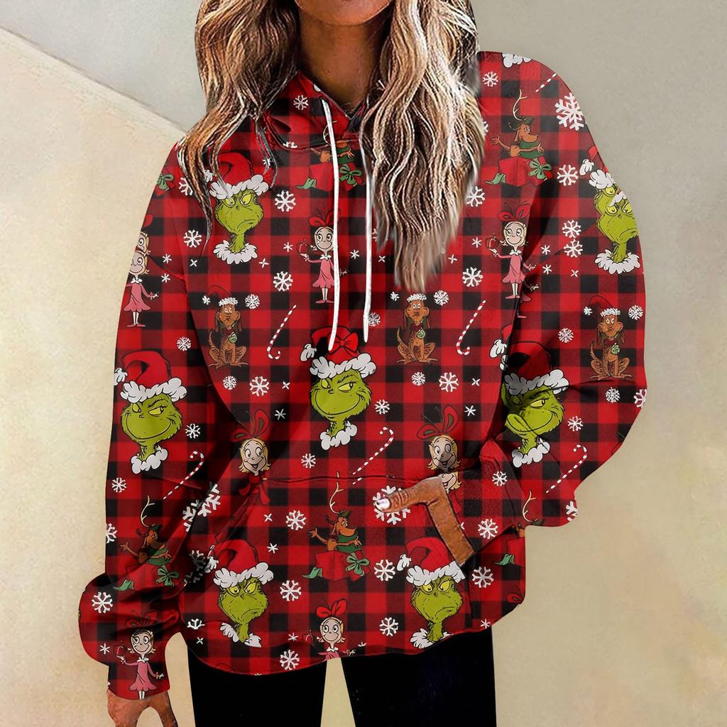 Women's Fashion Daily Versatile Casual Crewneck Sweatshirts Graphic Daily Long Sleeve Gradient Patchwork Printed Top Sweatshirts