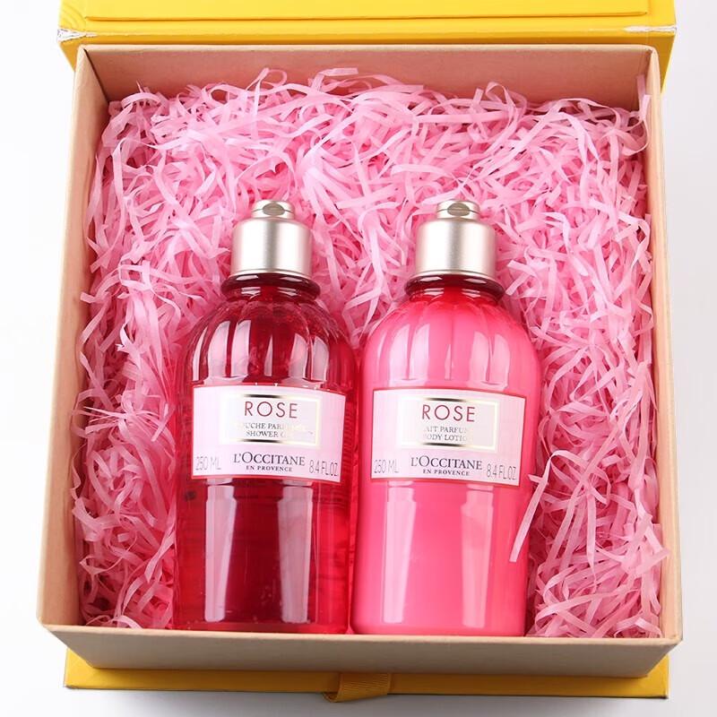 

Xiang Le Mei Rose Heart Shower Gel & Body Lotion Gift Set