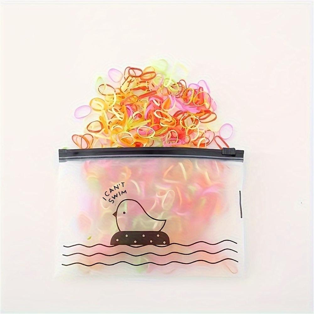 

1000/2000 шт. Мини-резинки для волос высокой эластичности - Набор маленьких резинок для легкой укладки волос 1000pcs