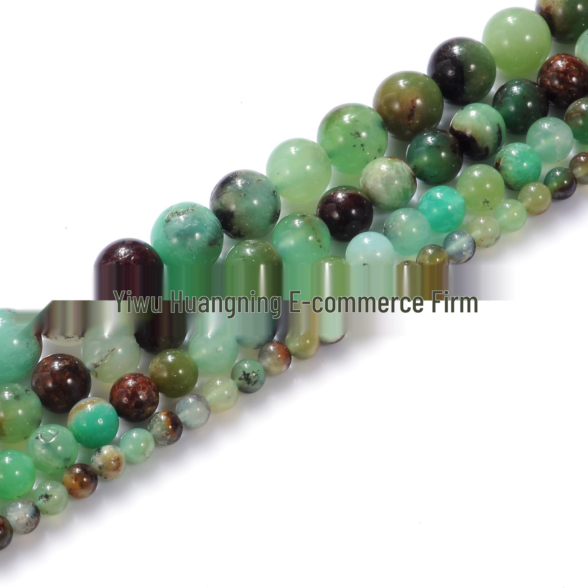 

Natural Australian Jade Beads for DIY Jewelry - Handmade Bracelet & Necklace Accessories in Stock 4mm