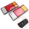 12V 36Led Baklys Bremsestopp Blinklys Tilhenger Lastebil Van Caravan