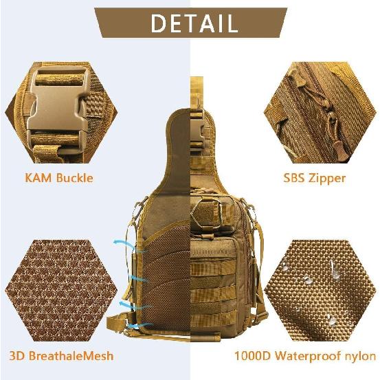 Aertiavty Fishing Backpack, Fishing Bag with Tackle Box, Compact Fishing Tackle Bag, Fishing Tackle Backpack with Rod Holder for Outdoor Sport