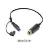 SAE Connector SAE Plug Cigarette Lighter Accessory Plugs DIN Plug To SAE Adapter Connector for Motorcycle