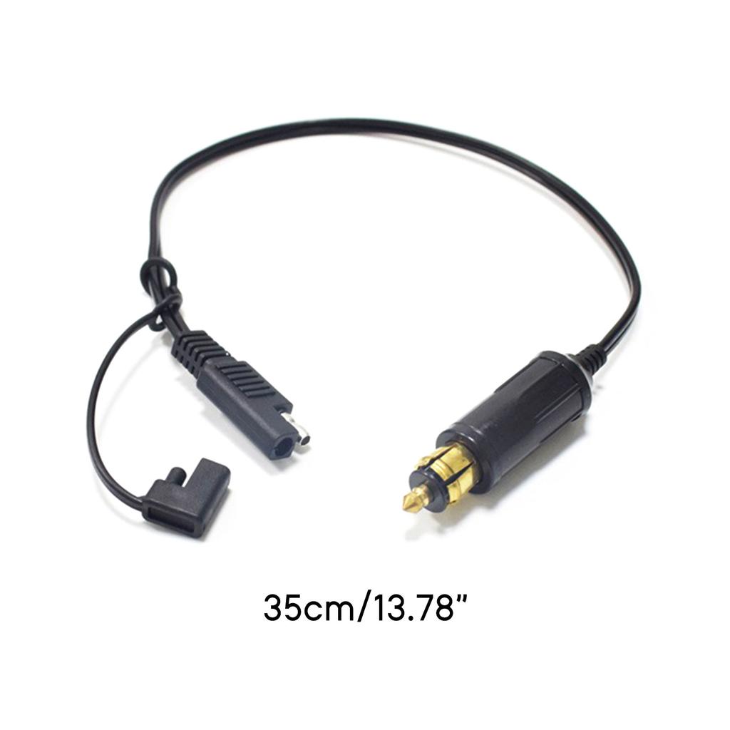 SAE Connector SAE Plug Cigarette Lighter Accessory Plugs DIN Plug To SAE Adapter Connector for Motorcycle