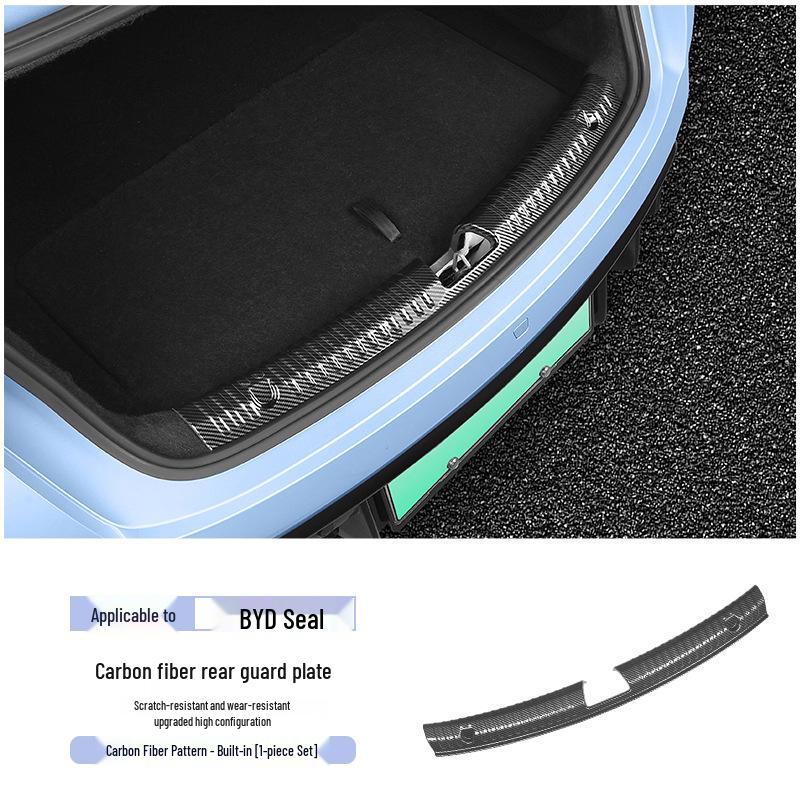 BYD Seal 07 DMI Leather Rear Bumper Guard & Trunk Sill Protector