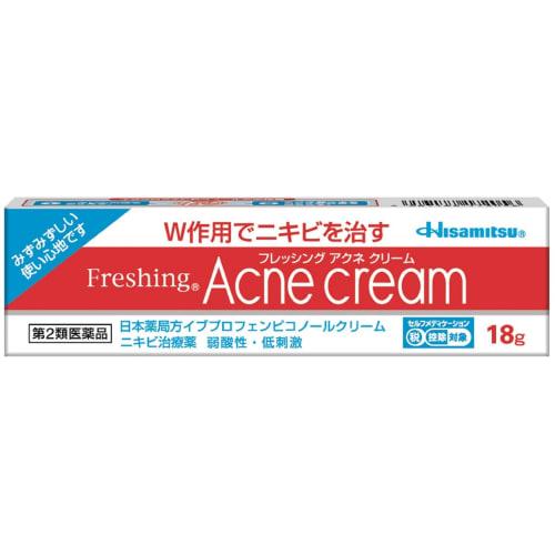 

[Category 2 OTC drug] Freshing Acne Cream 18g