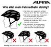 ALPINA Bicycle Helmet Road Bike JCF Approved Made in Germany VALPAROLA cm / 55-59