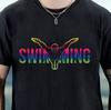 Butterfly Swimming T-Shirt, Swim Team Shirt, Gift for Swimmers, Swimming Tee