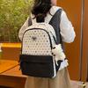 Schoolbag College Style Small Fresh Sweet Stars High Value Backpack Beautiful Girl Versatile Schoolbag Lightweight Large Capacity Backpack