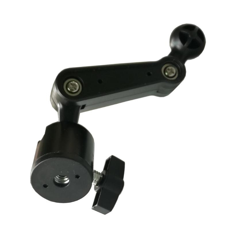 1/4inch Female to 17mm Ball Adapter 17mm Ball Head Bracket Adapter Phone Mount Adapter Holder Tripod Mount Connector