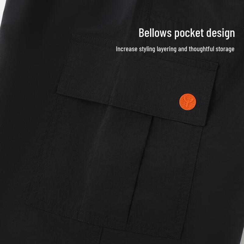 YEEHOO Kids' Quick-Dry Cuffed Cargo Jogger Pants