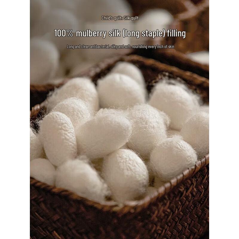 

Muji Style 100% Silk & Wool Two-in-One Quilt