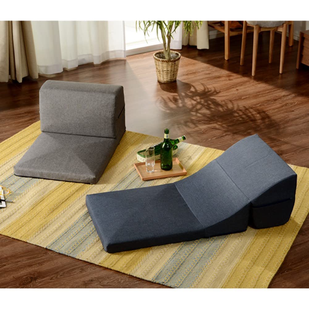 Seltan Seat Wysokoprana TV Styl Denim Popielaty Wyprodukowano w Japonii Krzesło, Odrzut, Pokrowiec, Poduszka, Szary, A573a-S-606GRY