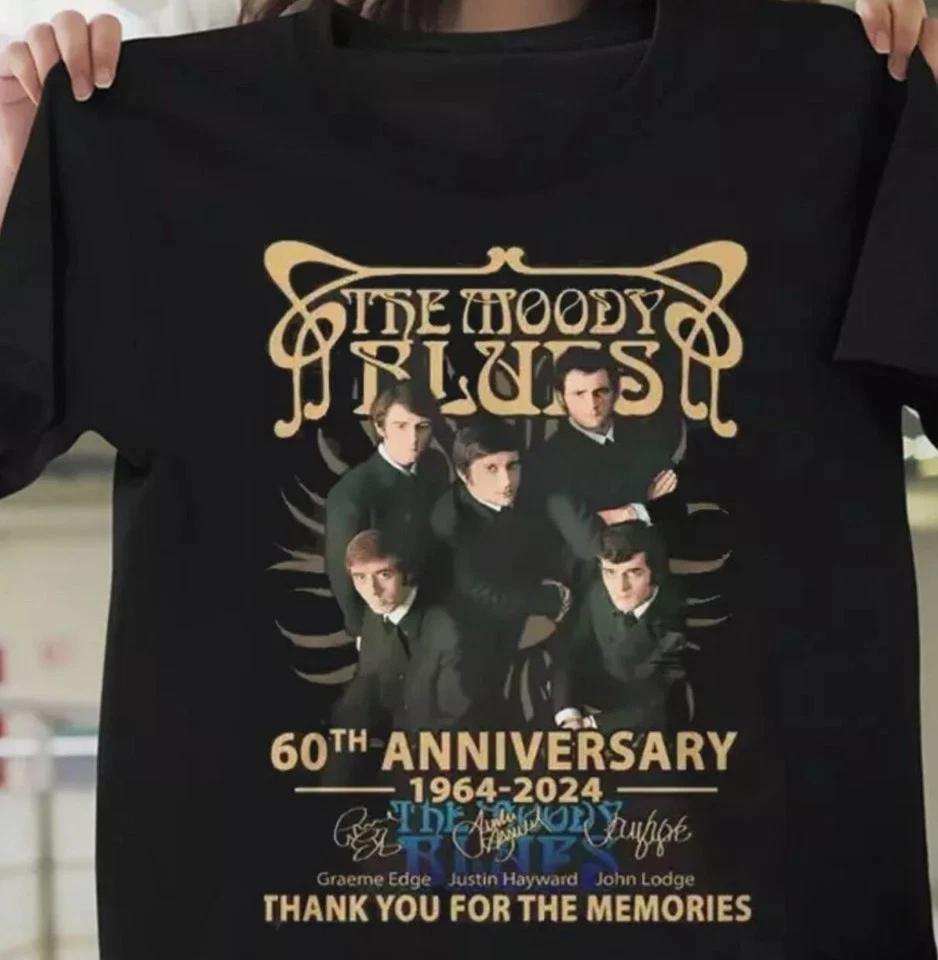 The Moody Blues 60Th Anniversary 2024 T-Shirt Thank You For The Memories 3XL