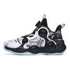Anta Asymmetrical Comfortable Versatile Durable Breathable Low-Top Basketball Shoes Kids Sneaker White Black 312221102-3