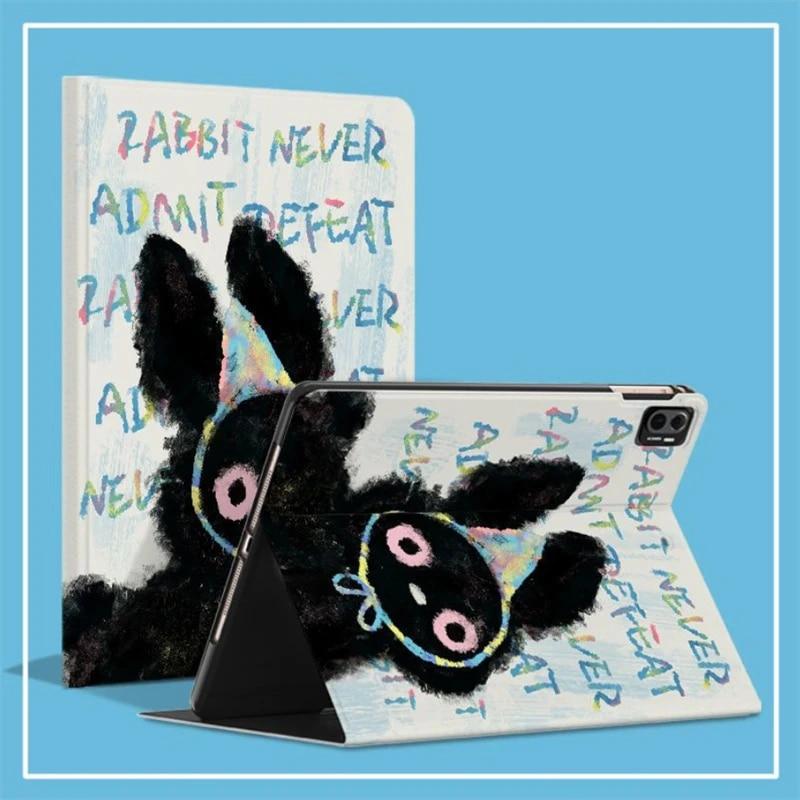 

Водонепроникний чохол для Xiaomi 5 Pro 11 12,4 дюйма Креативність Особистість Графіті Кот Стиль книги Анти-падіння Чохол для Xiaomi 6 Pro Силіконова оболонка mipad 5 Pro 12.4