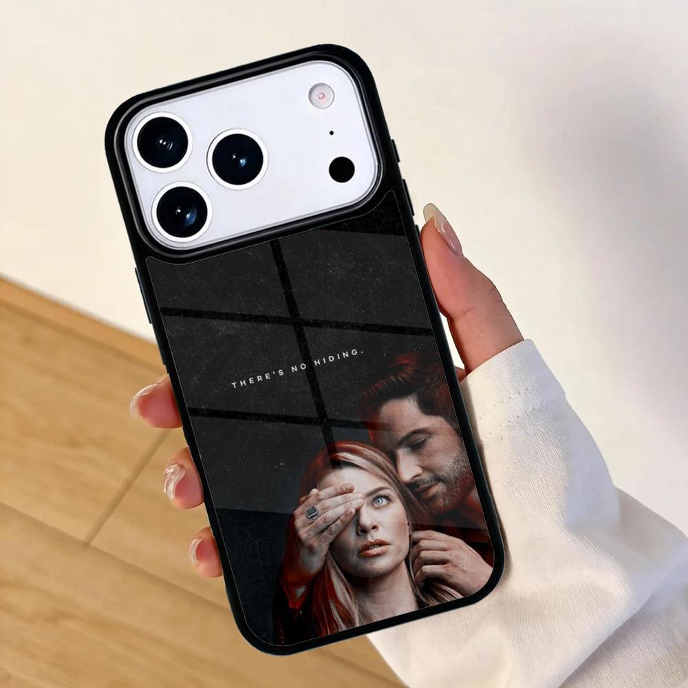 Amerikaanse TV Lucifer Mobiele Telefoonhoesje voor IPhone 17 AIR 16pro Max 15 14 13 12 11 Bumperhoes