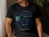 Maglietta Vintage Club Moto Est 1986 California Biker Tee Estiva Uomo e Donna Larga e Traspirante Maglietta Top