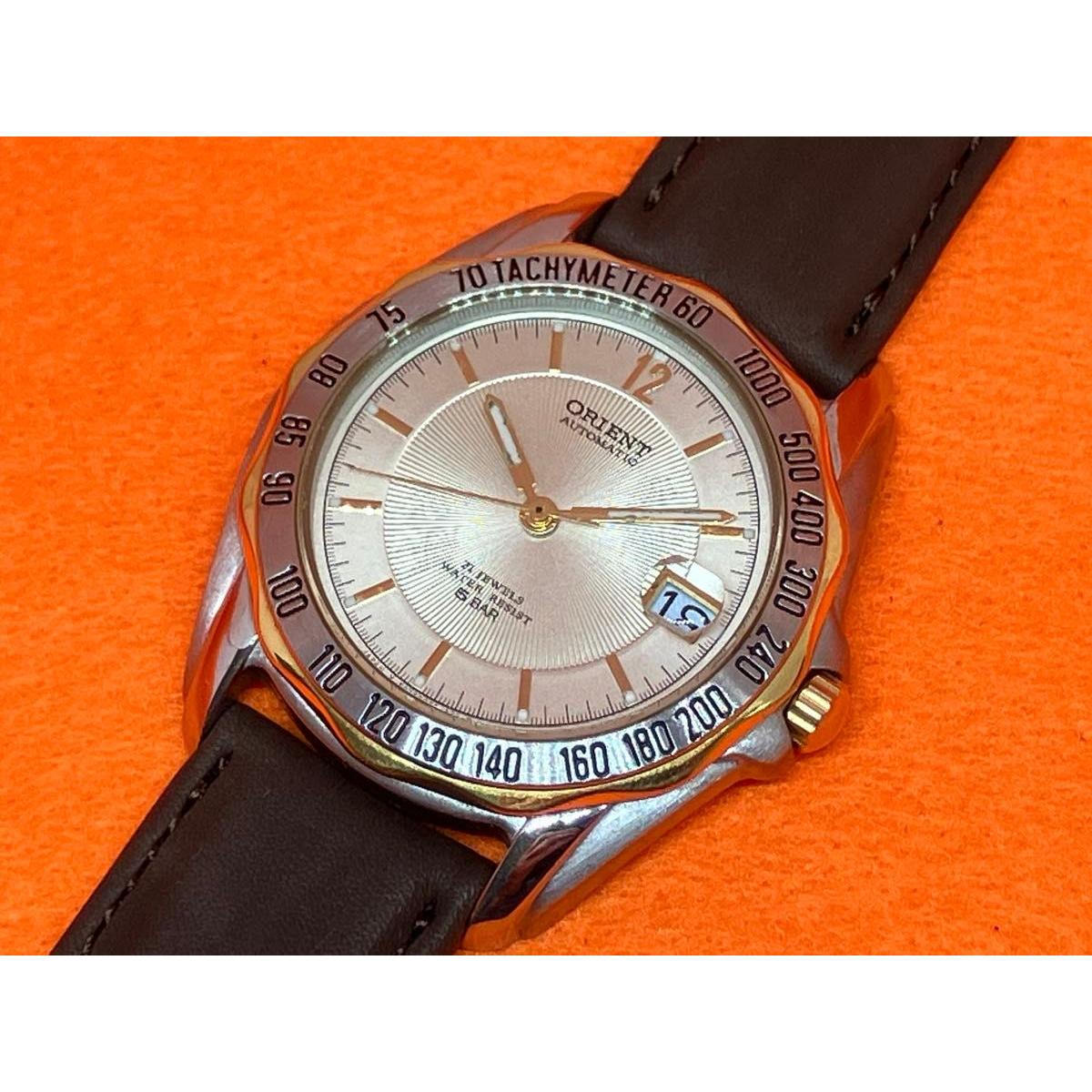 ORIENT AUTOMATIC 21 jewel wristwatch in good working condition