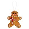 Christmas Tree Hanging Ornaments Foam Ball Snowflake Gingerbread Man Pendant Christmas Decorations For Home New Year 2025