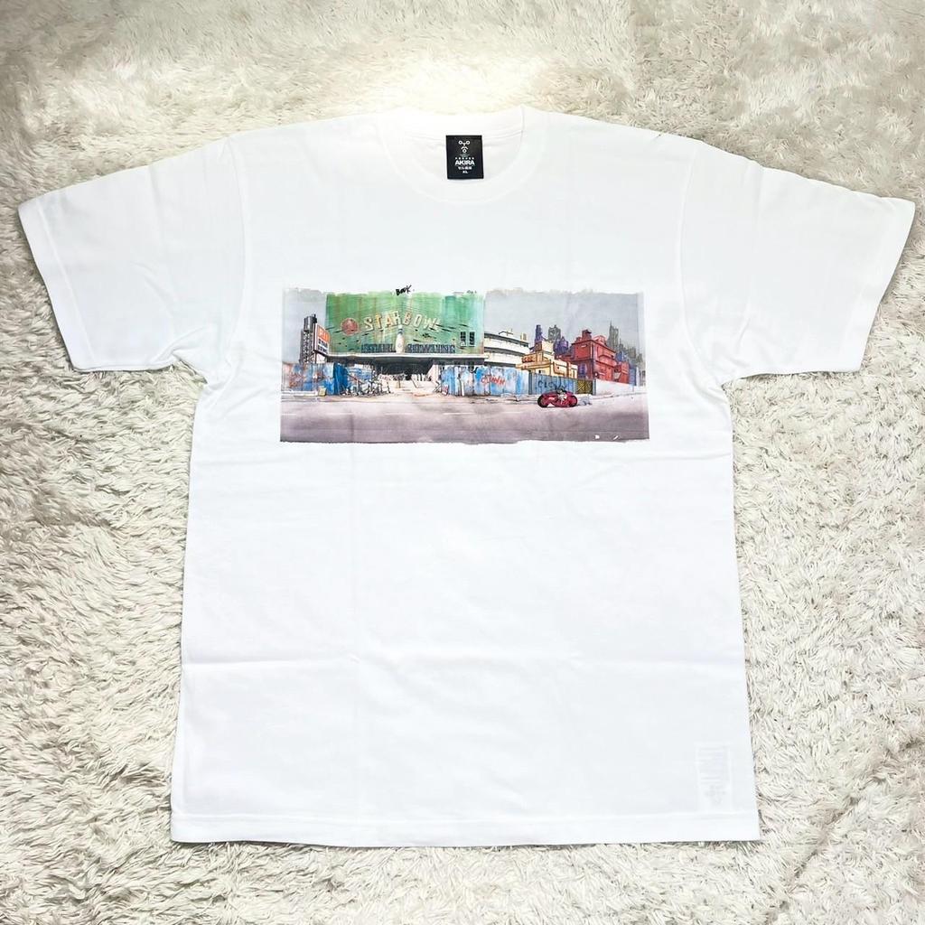 Limited Edition AKIRA T-Shirt〈bowling center〉 – From Otomo Katsuhiro “AKIRA” Cel Art Exhibition / EREWAJAPAN Co.,Ltd.