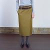 Real Suede Buckle Belt T199_2color