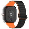 For Xiaomi Redmi Watch 4/Smart Band 8 Pro Watch Band Dual Color Silicone Magnetic Wrist Strap
