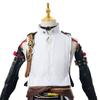 ROLECOS Game   Shikanoin Heizou Cosplay Costume Brown Men Cosplay Costume Halloween Top Pant Uniform Full Set
