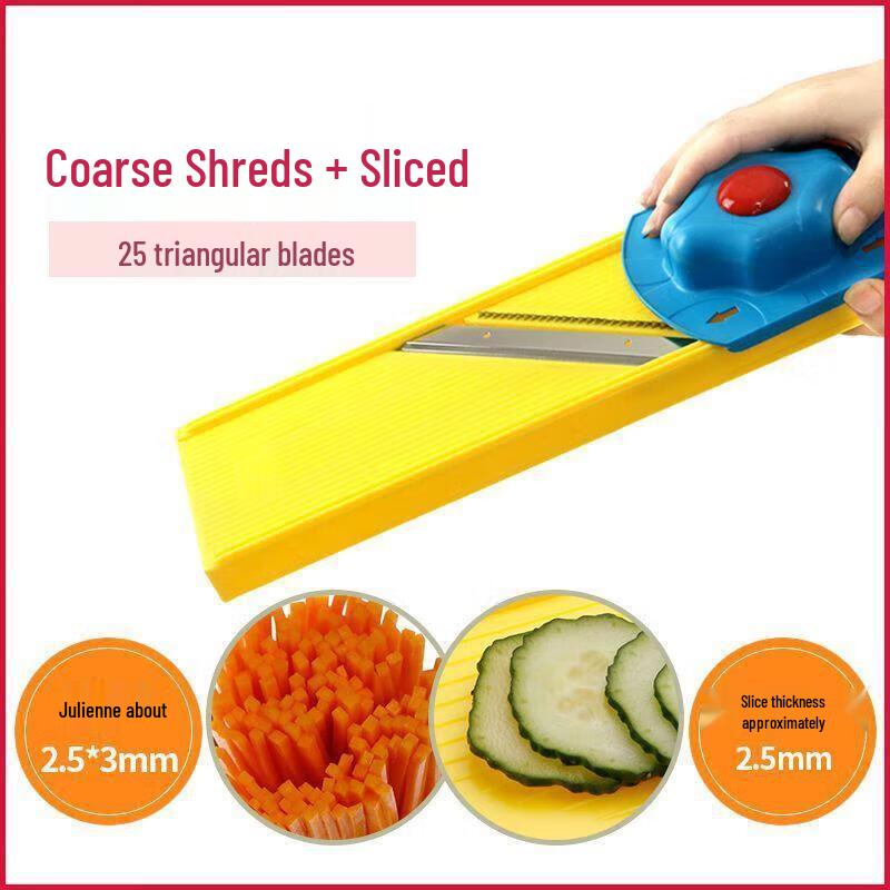 

JingJingRS Commercial Multi-functional Vegetable Slicer