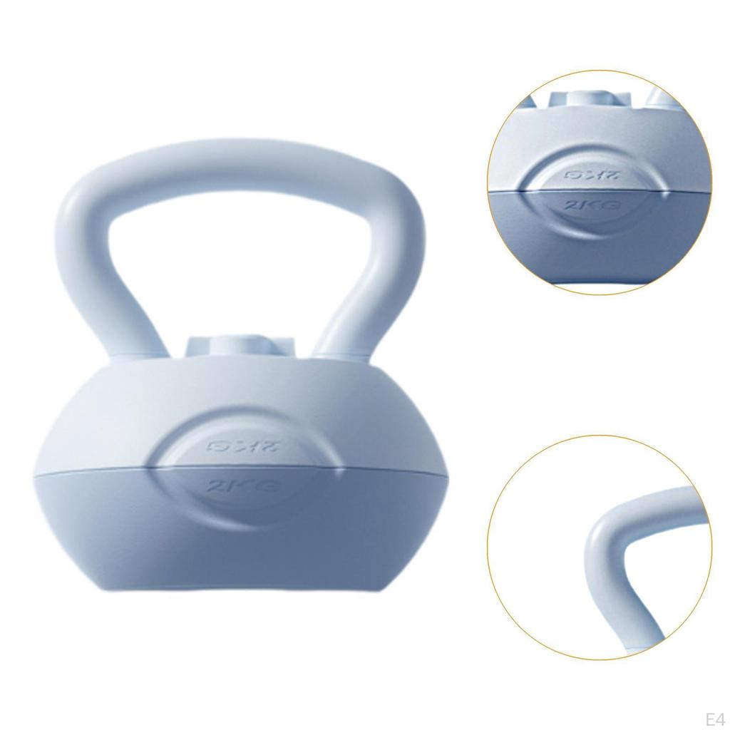 Kettlebell Filled with Water, Training Device for The Gluteal Muscles, Adjustable Weight From 2-4