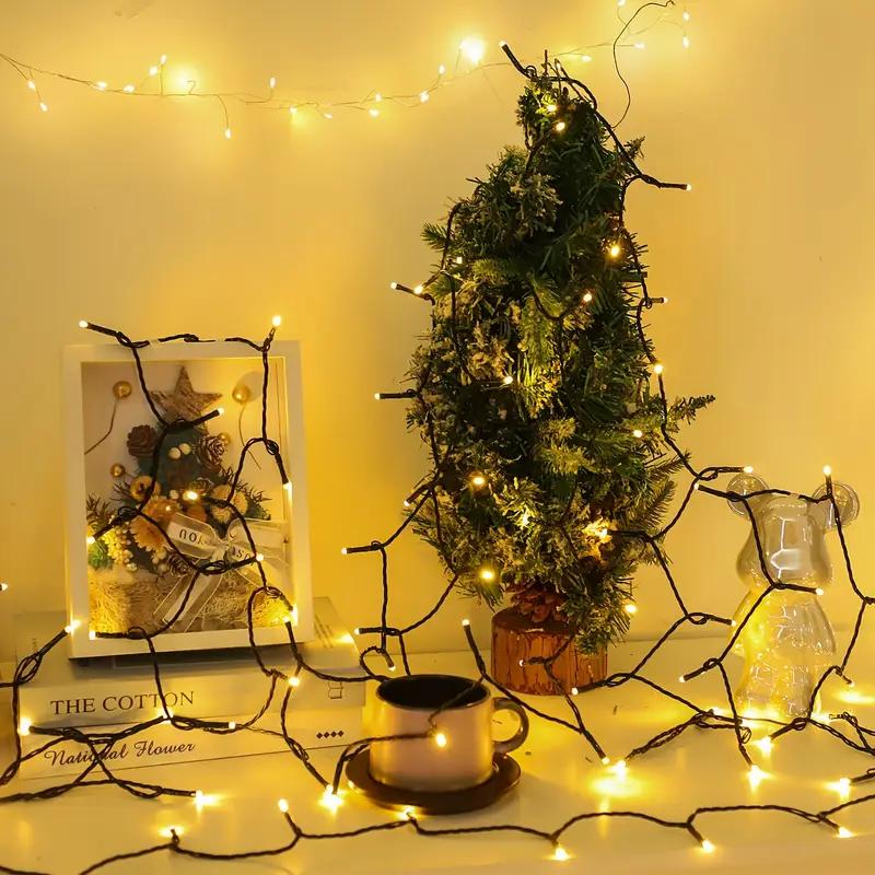 8 Modes of Solar String Lights Outdoor Fairy Garland Lights Christmas Party Decorations Halloween Decorations Outdoor Lights