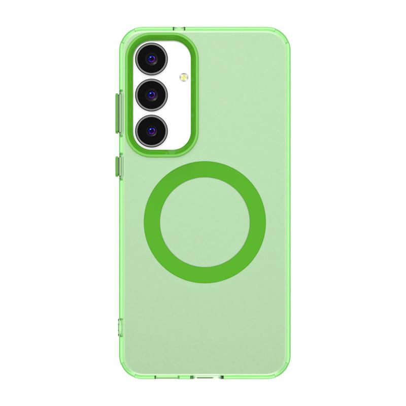 Magnetic For Samsung Galaxy S25 FE 5G Case Magsafe Wireless Charging Cover Samsung Galaxy S25 FE Matte PC Protective Phone Cases