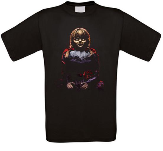 Annabelle 3 Conjuring Horror Cult Movie T-Shirt All Sizes XXXL
