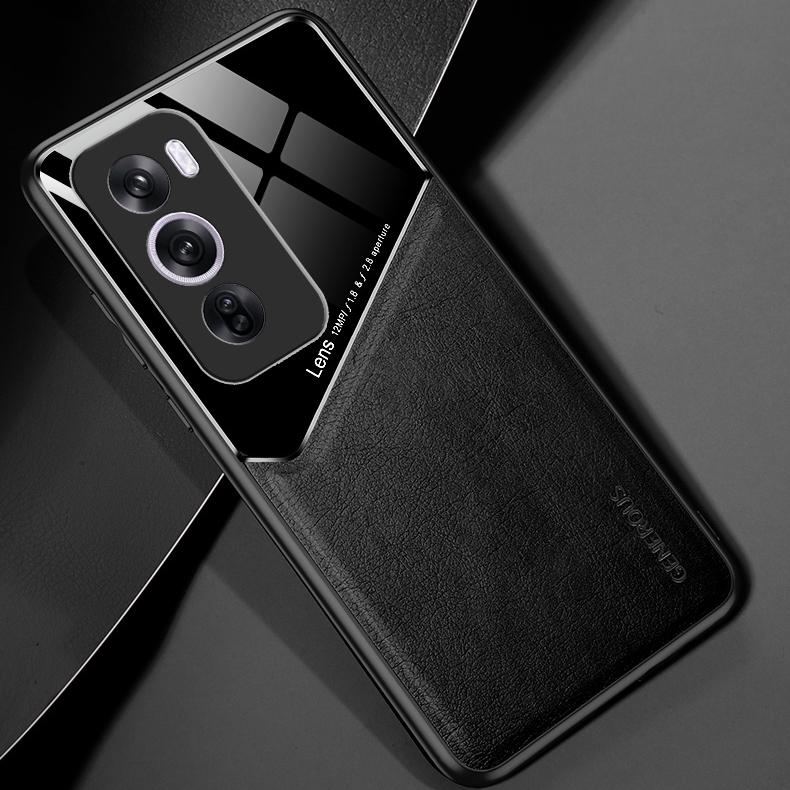 Magnetic Suction Holder Case For OPPO Reno 12 Pro 5G Reno12 F FS 5G Protective Cover Shockproof Frame Coque Fundas