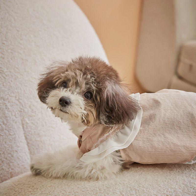 Robe Rose à Volants CAHIERS