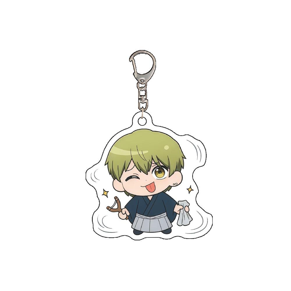 Acrylic Keychain for Jujutsu Kaisen Fushiguro Megumi Itadori Cute Cartoon Figure Hanging Accessories Backpack Charm Holiday Gift