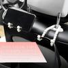 2 PCS Elegant Pearl Car Seat Headrest Hook, Cute Car Seat Hook Hanger Storage Organizer For Handbag Purse, Interior Decoration Headrest Hanger For