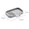 Non-Slip Silicone Soap Dish and Draining Mat for Kitchen & Bathroom