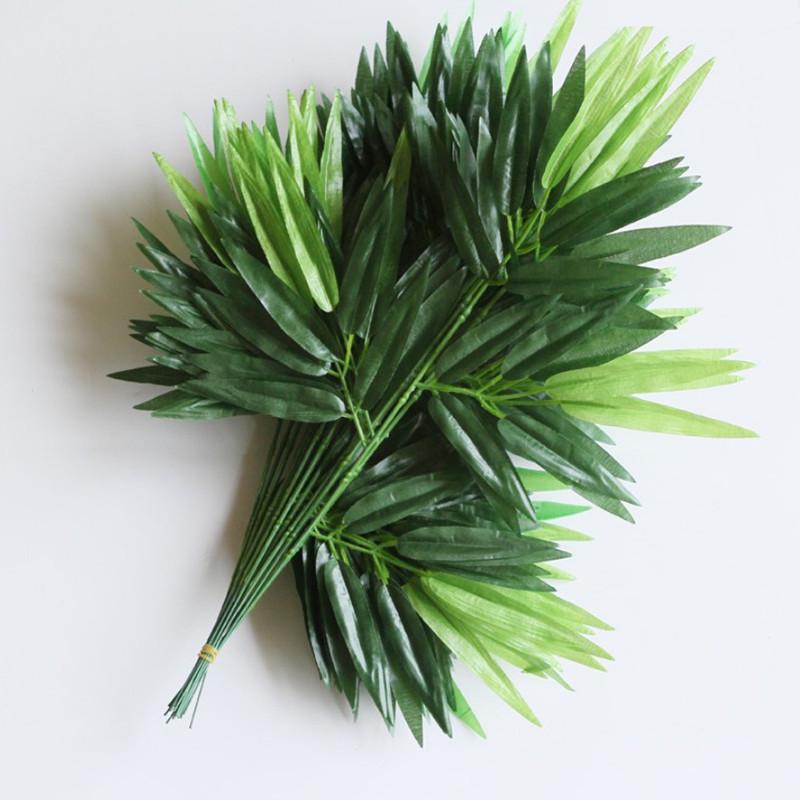 Artificial Bamboo Branches and Leaves for Pipe and Home Decoration