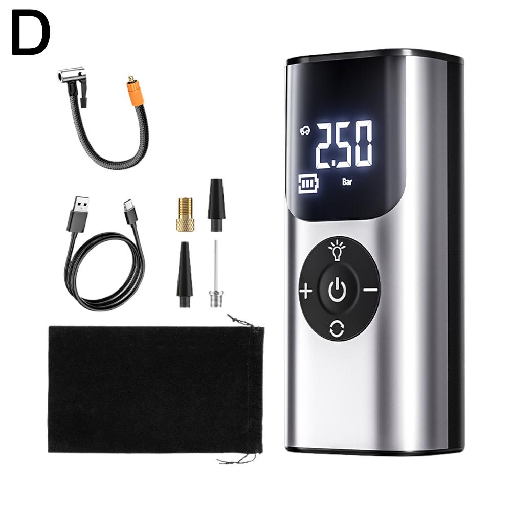 Car Inflator Tire Pump Portable Car Air Compressor for Motorcycles Bicycle Boat Tyre Inflator Digital Auto Inflatable