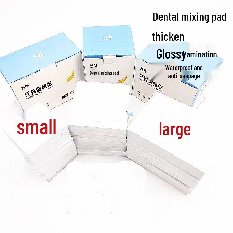 

Потовщений одноразовий папір для змішування цементу для відбору проб Medium 7.5*7.5cm (10 pads/box)