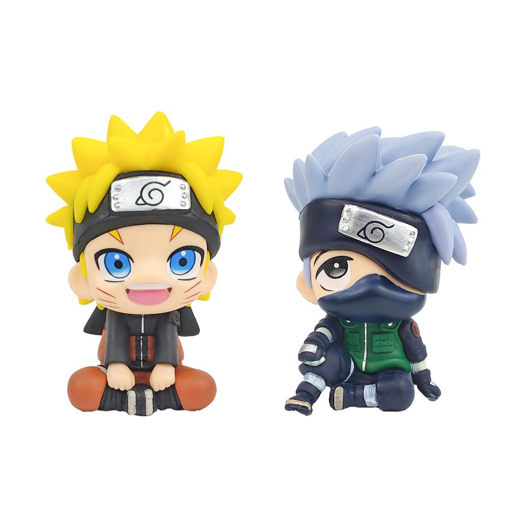 Naruto Pvc Collectible Figurine Set With Pose For Desk Decor