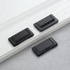 Aluminum Alloy Black Door Cabinet Handle Pull