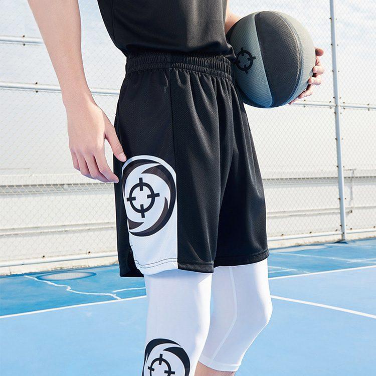 RIGORER Knitted Fabric Mid Thigh Shorts Unisex Z124213507