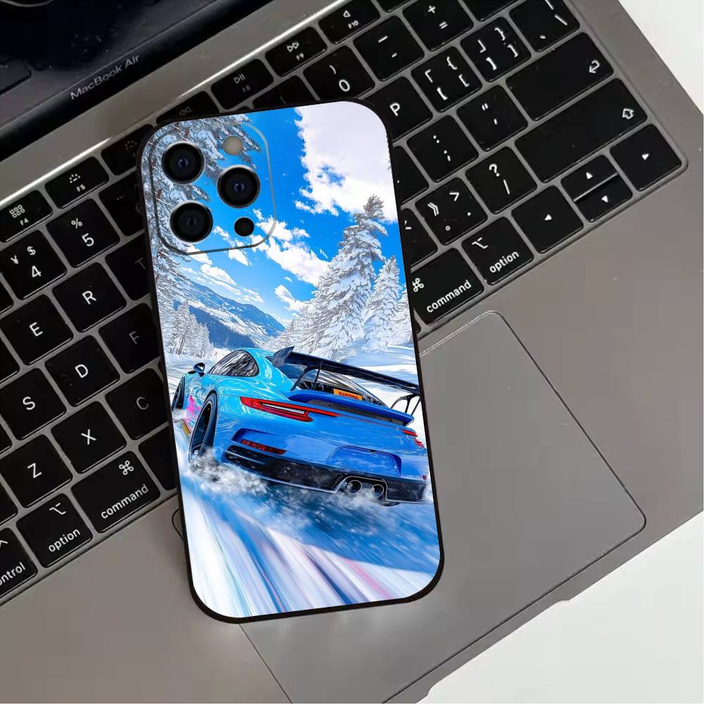 Car JDM R35  Phone Case For iPhone 17,16,15,14,13,12,11 Plus,Pro Max,XS,Soft Silicone Black Cover iPhone14Pro