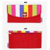 Colorful Silk Korean Quilted Long Wallet